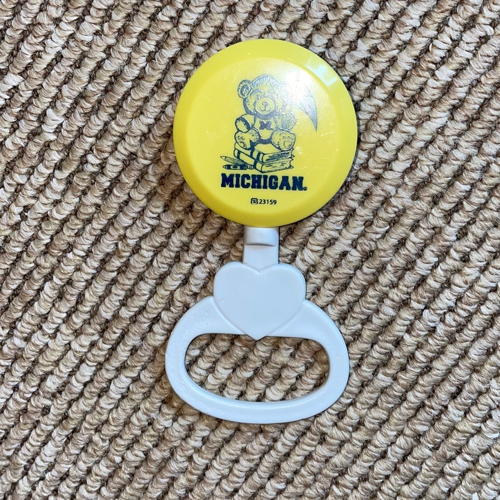 University of Michigan rattle